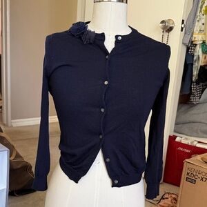 J. Crew Navy Blue Women's Sweater